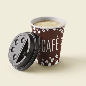 Designed coffee cups